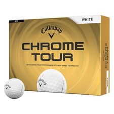 Callaway Chrome Tour Golf Balls 1 Dozen White NEW