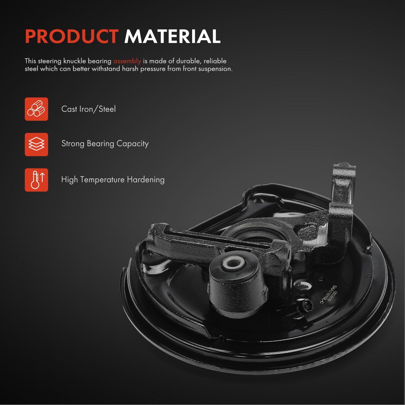 Rear LH Side Steering Knuckle Assy for Subaru Forester 1998-2001 Legacy Impreza