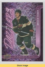 2024-25 Upper Deck Series 1 Dazzlers Pink Brock Faber #DZ-49 READ 1j3a