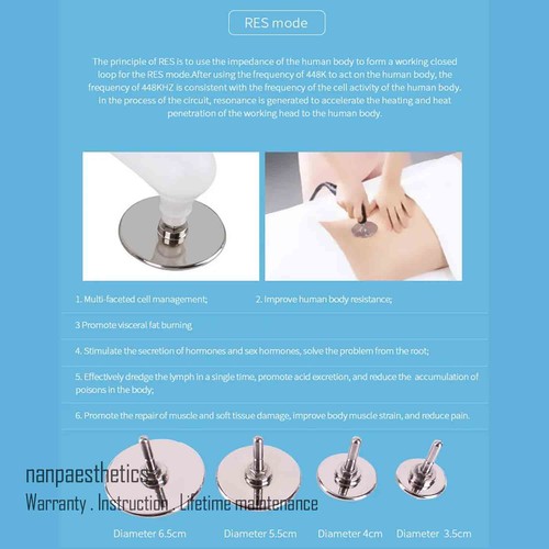 Macchina professionale per terapia RF Tecar fisioterapia antidolorifico massaggio corpo - Foto 10 di 20