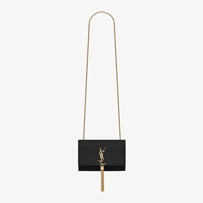 Kate Small Tassel mit Lederquaste grain de powder