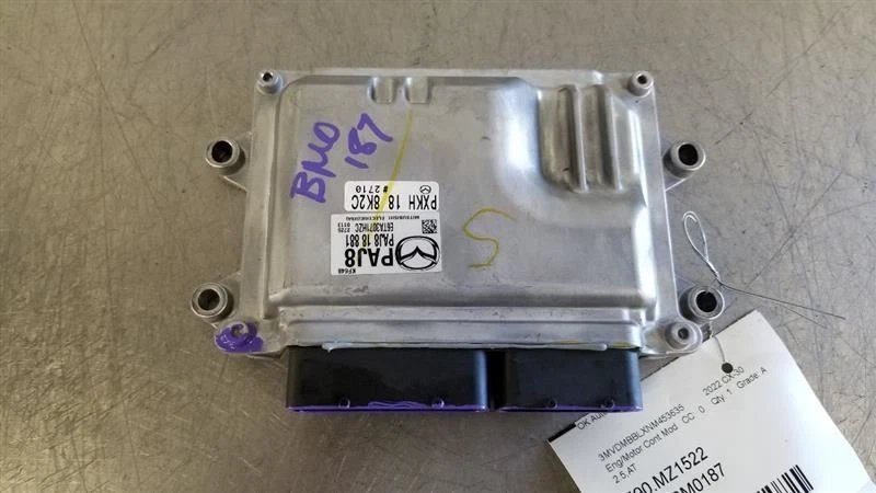 22 2022 MAZDA CX-3 OEM МОДУЛЬ УПРАВЛЕНИЯ ДВИГАТЕЛЕМ ECM PAJ818881 - Изображение 3 из 4