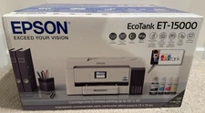 NEW EPSON ECOTANK ET-15000 WIRELESS COLOR WIDE FORMAT ALL-IN-ONE INKJET PRINTER