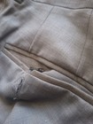 NEW Ted Baker Mens London 100% Wool Jefferson Dress Pants 34 Waist Unhemmed Gray — photo 2