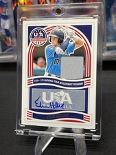 2024 Panini Stars and Stripes - 16u/17u National Team Signatures Materials Ethan