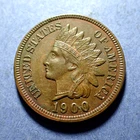 1900 Indian Cent  BU Brown