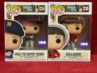 Funko POP! Television: Gilligan's Island - Gilligan #1334 & Skipper #1336 LOT