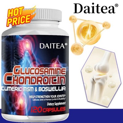 Glucosamine Capsules - Relieve Joint Health - Pain - Improve Blood Circulation