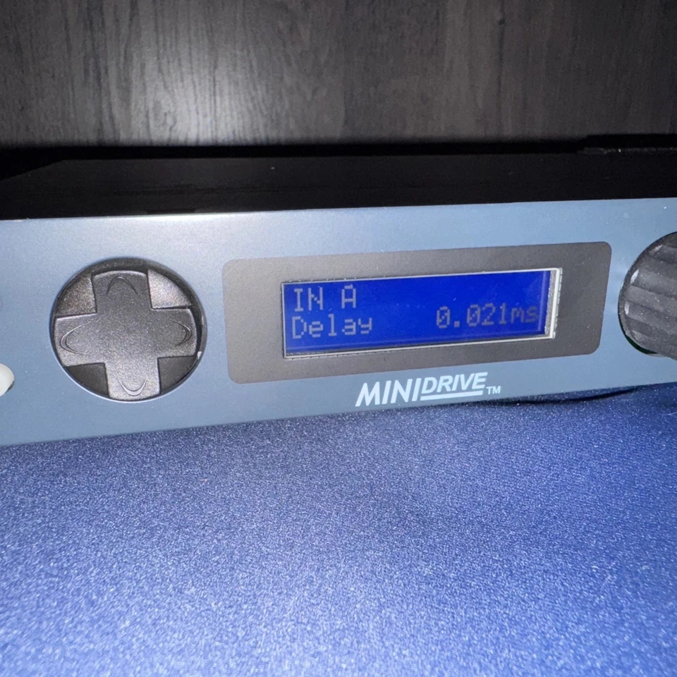 FDS-336 MINIDRIVE LOUDSPEAKER MANAGEMENT SYSTEMS  CROSSOVER Tested & Turns On - Image 2 of 4