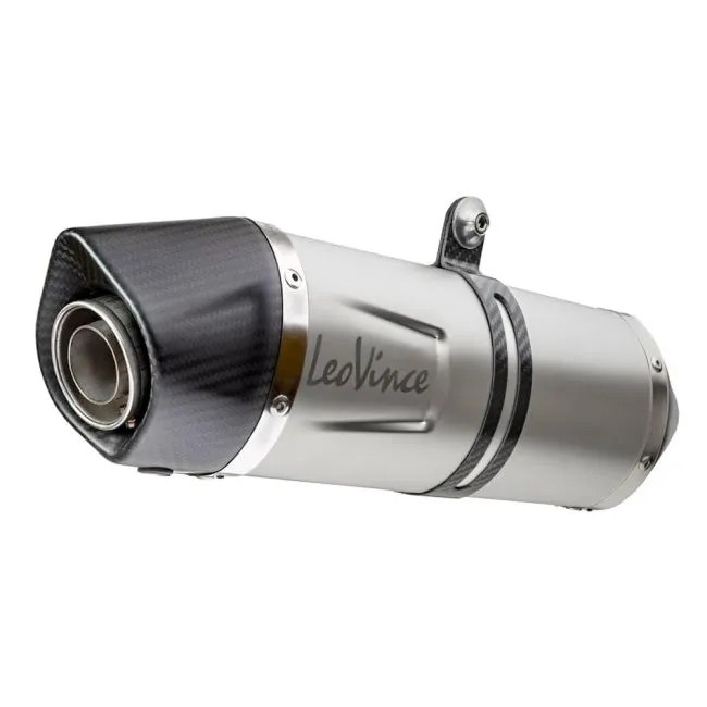 Pot d'échappement SBK LV One Evo en inox pour moto CFMOTO 800NK Advanced