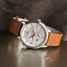 Jaeger-LeCoultre Master Control Geographic World Time Travel - Steel, Q4128420