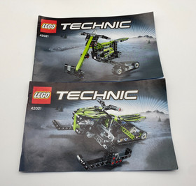 LEGO Technic Snowmobile 42021 - Complete w/ Manual