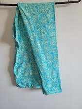 Lularoe OS Light Blue Rose Leggings