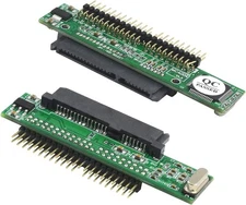 Laptop SATA to IDE Adapter, Convert 2.5 Inch Serial ATA HDD Hard Disk black 