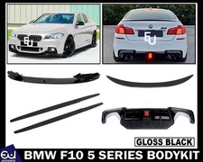 BODYKIT FÜR BMW F10 5ER FRONTLIPPE SPLITTER LED HECKDIFFUSOR GLANZ BODY KIT