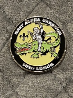star wars 501st legion challenge Coin Bast Alpha Garrison V3 Silver