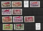 Lebanon, Liban-1926-1930 lot used airmail stamps