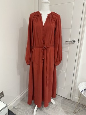 Hush Clarice Cotton Midi Dress. Size 12. New With Tag
