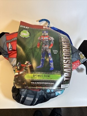 Halloween New Transformers Optimus Prime Muscle 2pc Jumpsuit M (8)