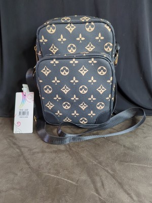 Handbag - Monogramed - Faux Leather -PL4358