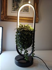 Next Faux Succulant Mains Lamp With Faux Marble Base