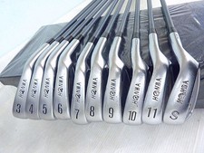 HONMA LB-606 Iron Set 10pcs 3-11, SW Shaft Carbon 3-Star Flex R-1 3S H F CAVITY