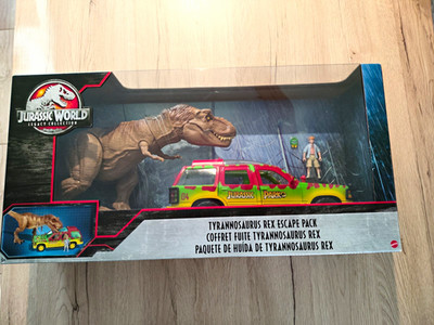 Mattel Jurassic World Legacy Collection T-Rex Escape Pack Spielset mit Figur