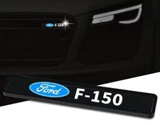 For FORD F150 2018 LED Light Car Front Grille Badge Illuminated Decal Sticker