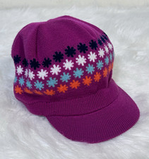 Xhilaration Women s Purple Hat, Stretch One S...