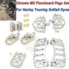 For Harley Floorboards FootBoard Brake Pedal Shifter Peg Touring Road Glide King