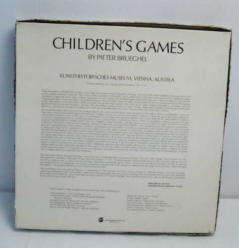 Puzzle Springbok 1969 JUEGOS INFANTILES Pieter Brueghel arte renacentista completo - Imagen 5 de 17