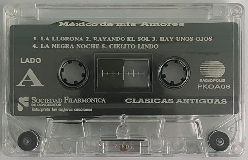 SOCIEDAD FILARMONICA DE CONCIERTOS -CLASICAS ANTIGUAS- 1991 MEX TAPE, RANCHERAS - Picture 4 of 5