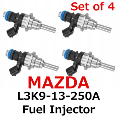 NEW】Mazda Genuine Fuel Injector（Set of 4）L3K9-13-250A Direct