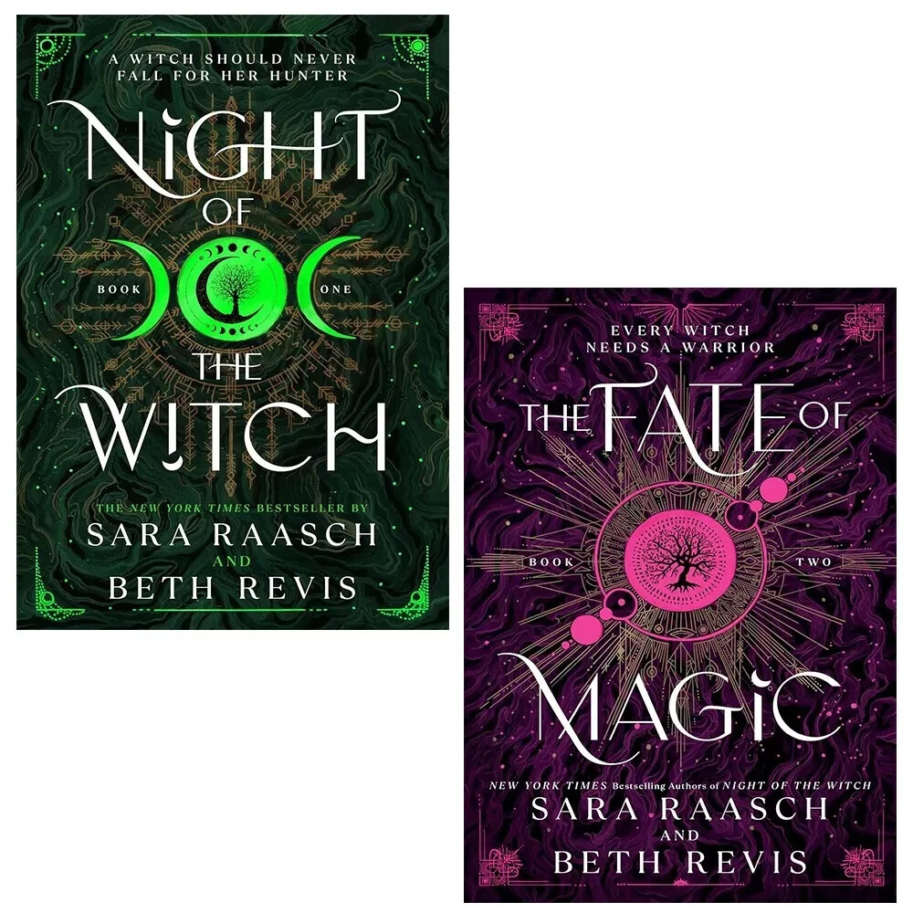 Sara Raasch, Beth Revis Unisex Black Collection 2 Books Set Night Of The Witch, Fate Of Magic - Image 4