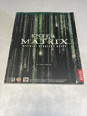 Enter the Matrix Official Game Strategy Guide B44 With Poster