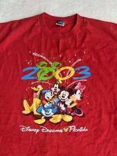Vtg Disney 2003 Dreams Florida Red Tigger Pooh Piglet Eeyore T-Shirt USA 3xl