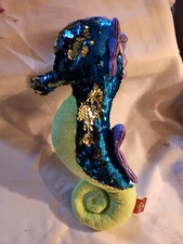 ADVENTURE PLANET SEQUINIMALS PLUSH SEA-HORSE Stuffed Animal