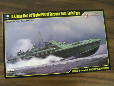 MERIT 64802 U.S. Navy Elco 80  Motor Patrol Boat, Early Type 1:48  neuw.  OVP