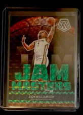 2023-24 Panini Mosaic - Jam Masters Green Mosaic Prizm #16 Zion Williamson