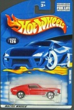 Hot Wheels 1/64 '68 Mustang Collector No. 126 ITem No. 50656-0910 D1