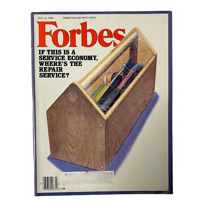 Forbes Magazine July 14, 1986 Shake, Rattle and Clonk