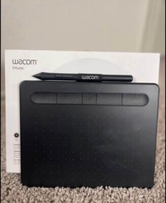 New Wacom Intuos Bluetooth Graphic Drawing and Graphics Tablet - Black