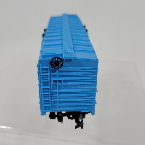 Model Power Santa Fe Cattle Car blue #8011 in box - Picture 9 of 11