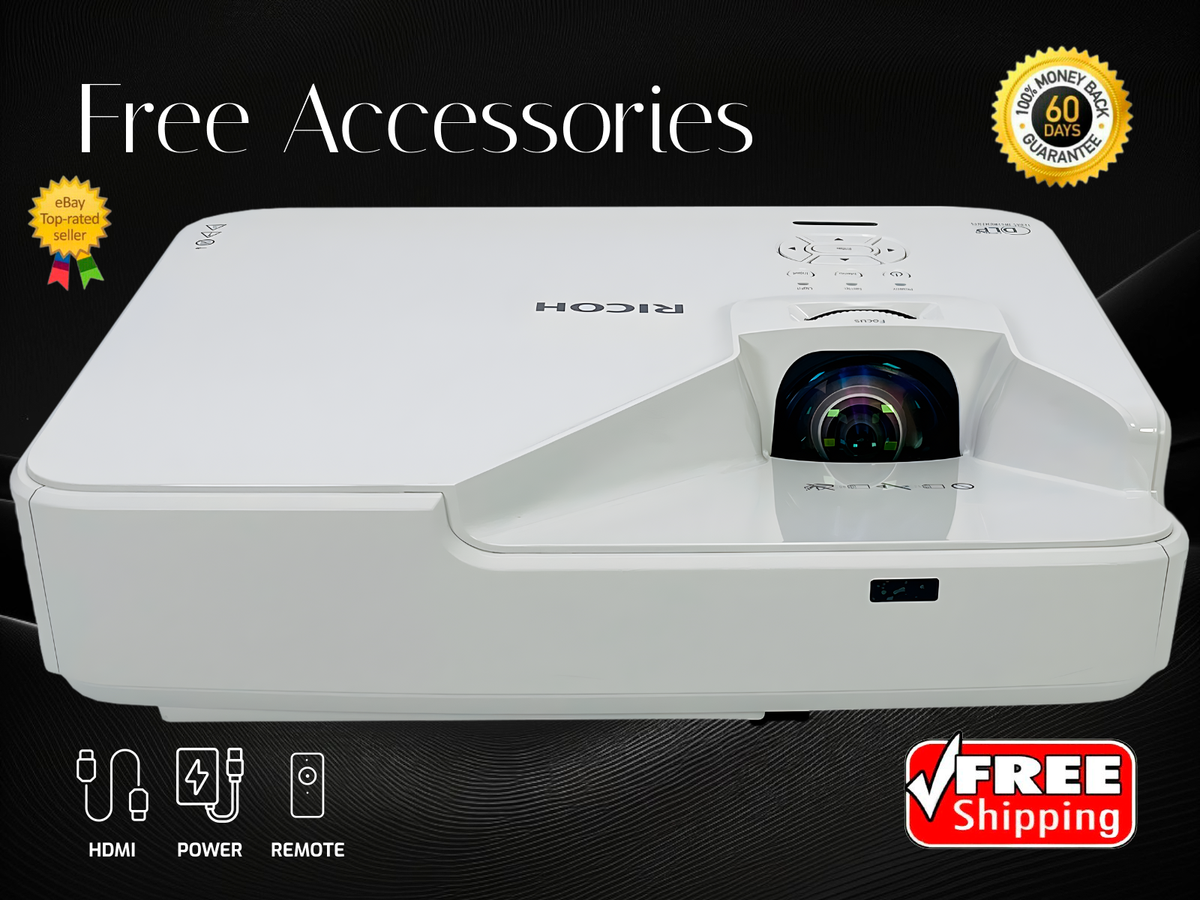 Ricoh WXL4541 Laser DLP Projector | 3200 ANSI Lumens | 1280 x 800