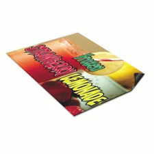 Car Magnet Set of 2 Frozen Strawberry Lemonade Restaurant Cafe Industrial Sign