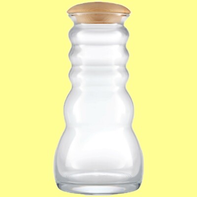 Set 1x Karaffe Alladin 1,3l + 4 Gläser Myhtos Alles Mit Blume Des Lebens In Gold
