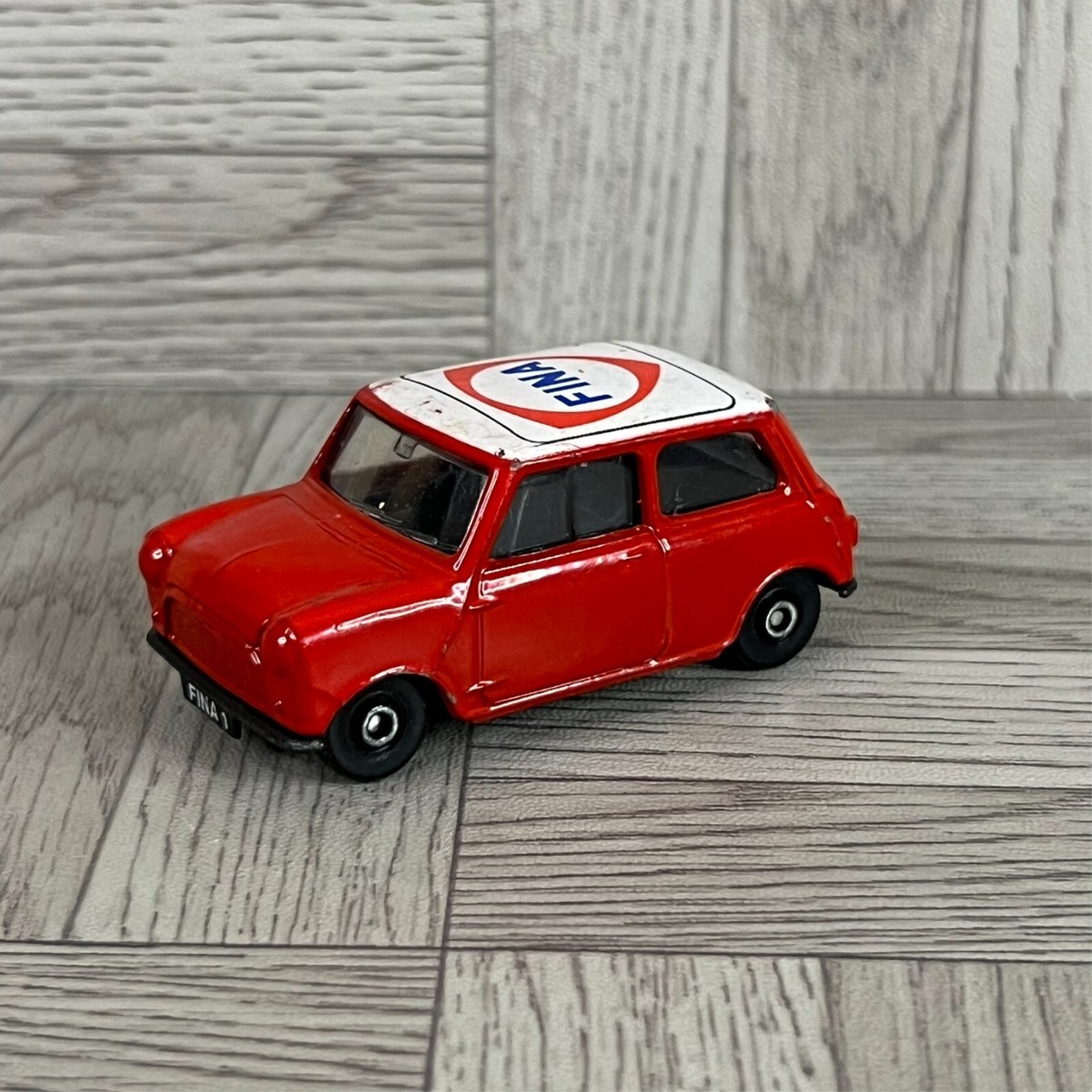 Corgi - Fina Classic Motors - Mini Cooper - Red - Promotional Die
