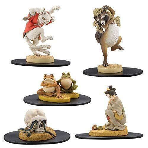 KAIYODO miniQ KAWANABE KYOSAI GAKI BONKEI figure 6P in box | eBay