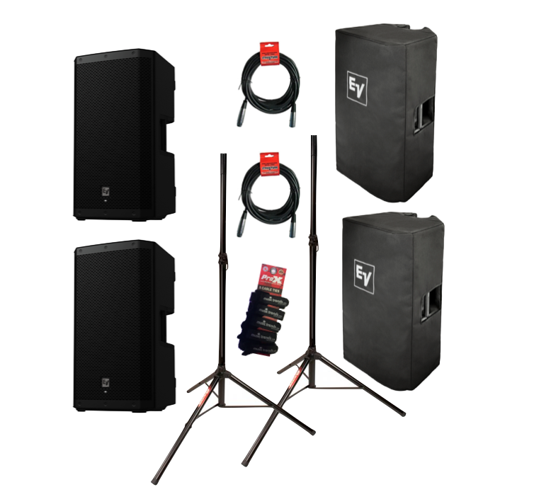 2x Electro-Voice EV ZLX-15P G2 15