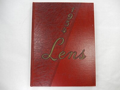 #ad Yearbook Washington High School Portland Oregon 1954 quot;Lensquot; $39.95
